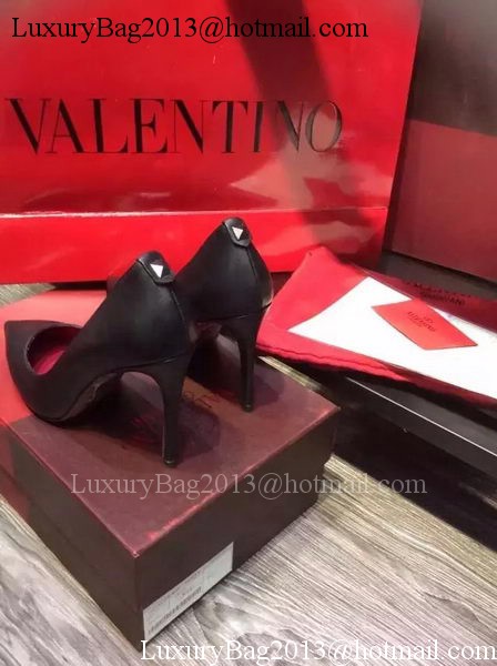 Valentino Leather Pump VT698 Black