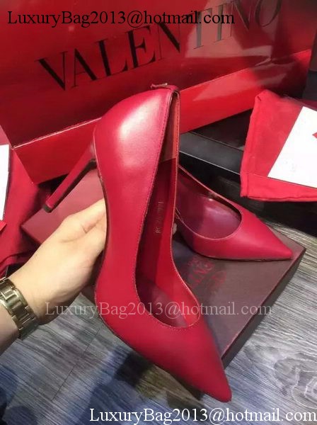 Valentino Leather Pump VT699 Red
