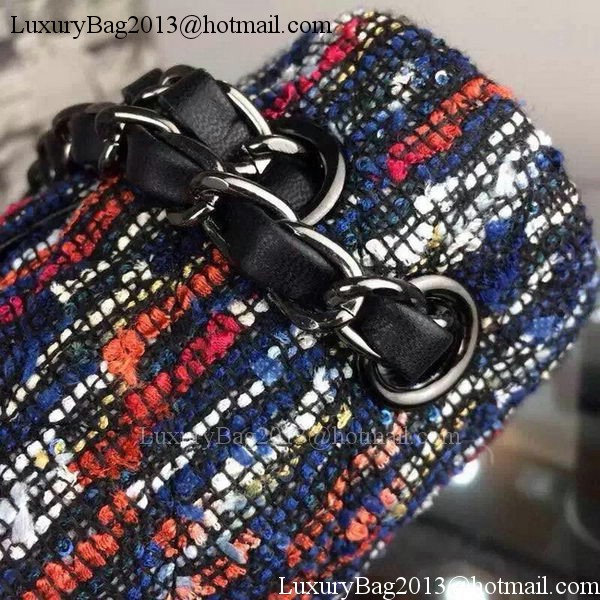 Chanel 2.55 Series Flap Bag Original Fabric A8701 Multicolour