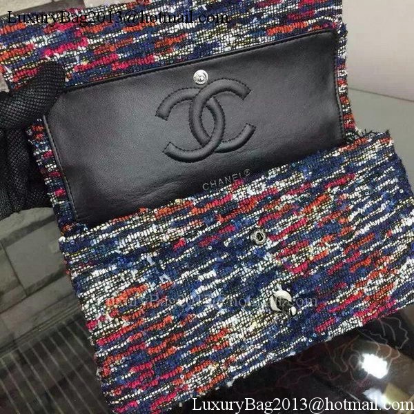 Chanel 2.55 Series Flap Bag Original Fabric A8701 Multicolour