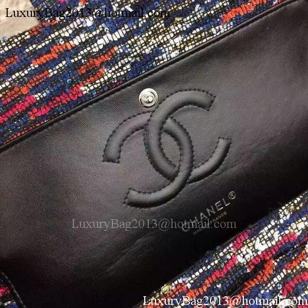 Chanel 2.55 Series Flap Bag Original Fabric A8701 Multicolour