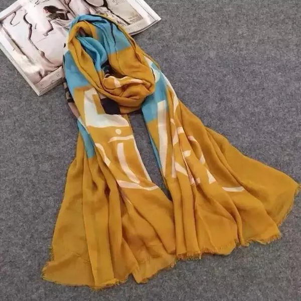 Burberry Scarves BUR151106 Yellow