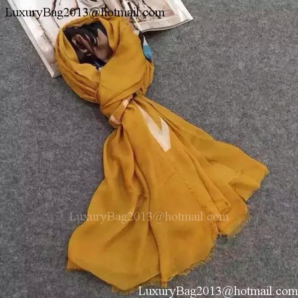 Burberry Scarves BUR151106 Yellow