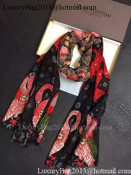 Louis Vuitton Scarves LV151102 Black