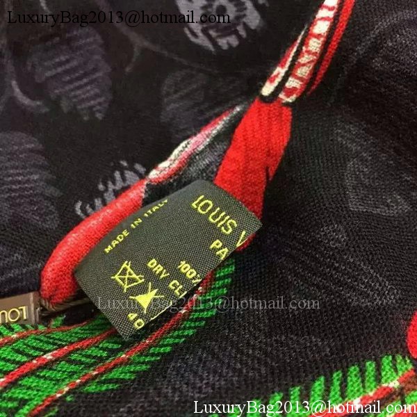 Louis Vuitton Scarves LV151102 Black