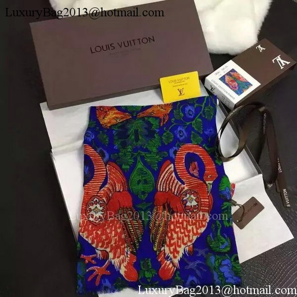 Louis Vuitton Scarves LV151102 Blue