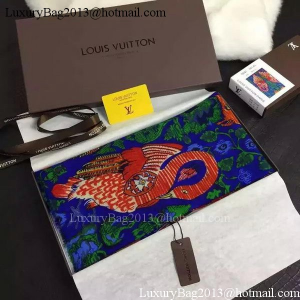 Louis Vuitton Scarves LV151102 Blue