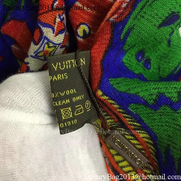 Louis Vuitton Scarves LV151102 Blue