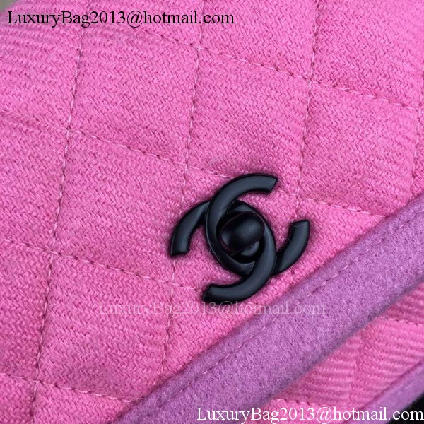Chanel 2.55 Series Flap Bag Original Fabric A1112B Pink
