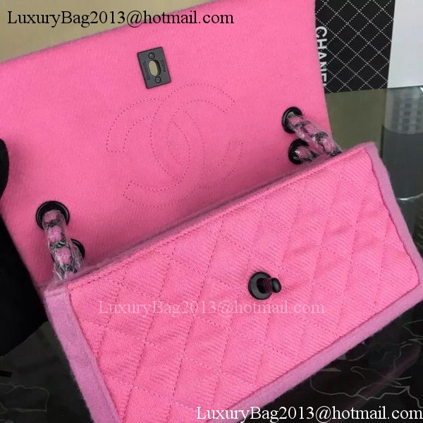 Chanel 2.55 Series Flap Bag Original Fabric A1112B Pink