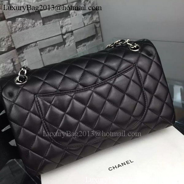 Chanel 2.55 Series Flap Bag Lambskin Leather A5024 Black