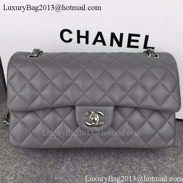 Chanel 2.55 Series Flap Bag Lambskin Leather A5024 Grey