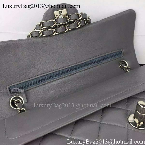 Chanel 2.55 Series Flap Bag Lambskin Leather A5024 Grey