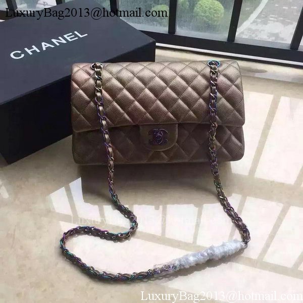 Chanel 2.55 Series Double Flap Bag Original Lambskin Leather A1112 Gold