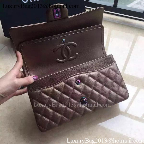Chanel 2.55 Series Double Flap Bag Original Lambskin Leather A1112 Gold