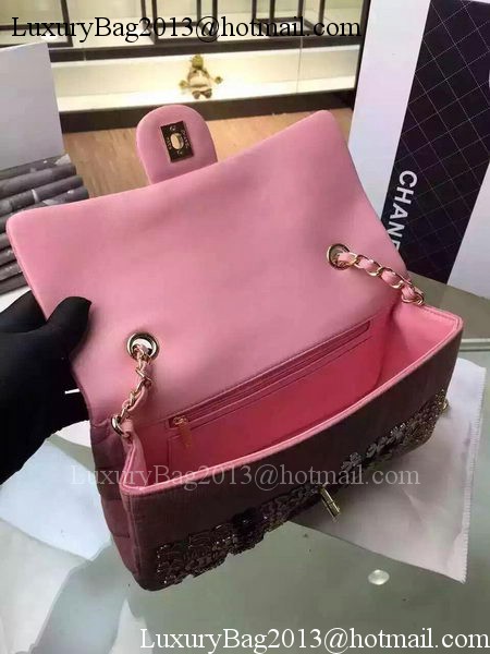 Chanel 2.55 Series Flap Bag Original Lambskin Leather A92209 Pink