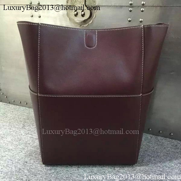 CELINE Sangle Seau Bag in Original Leather C16212 Brown