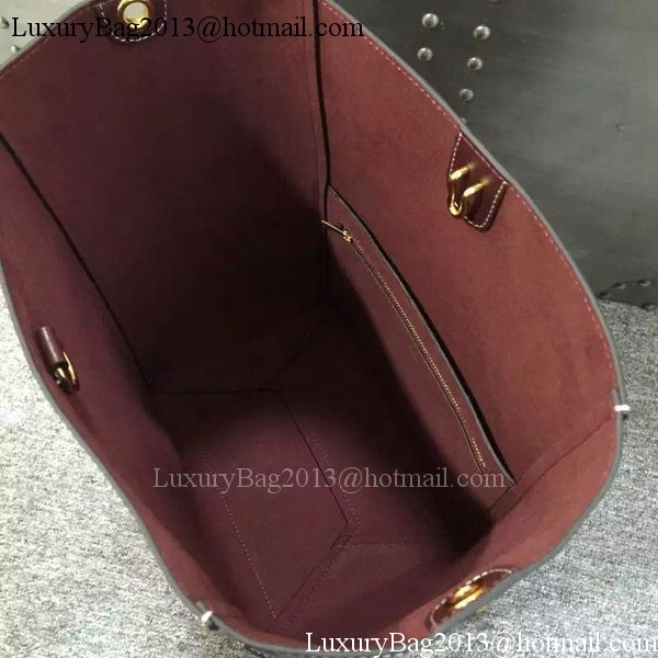 CELINE Sangle Seau Bag in Original Leather C16212 Brown