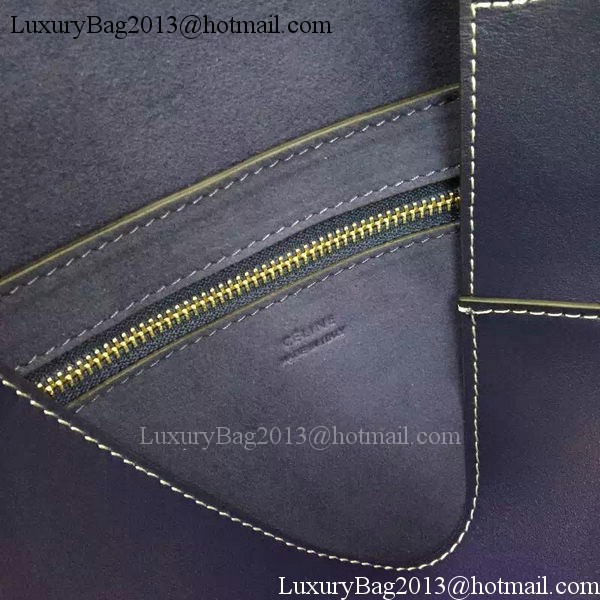CELINE Sangle Seau Bag in Original Leather C16212 Royal