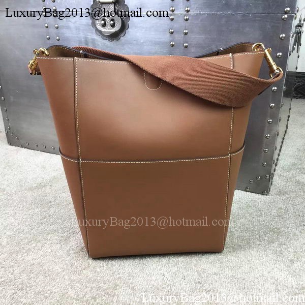 CELINE Sangle Seau Bag in Original Leather C16212 Wheat