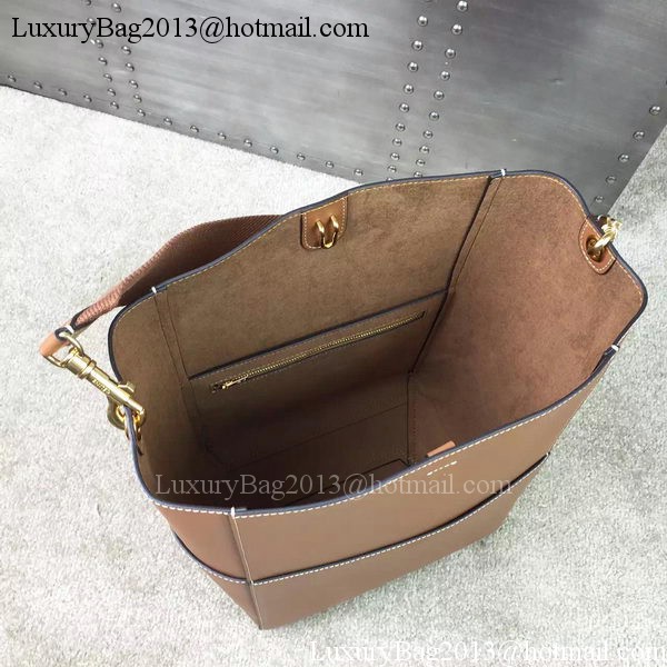 CELINE Sangle Seau Bag in Original Leather C16212 Wheat