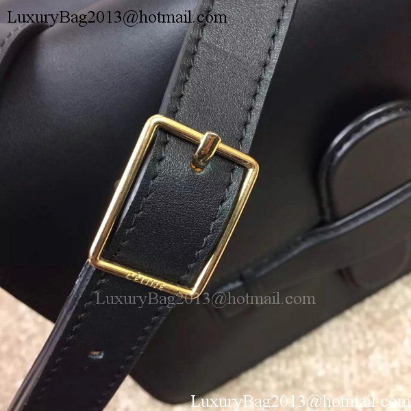 CELINE Symmetrical Bag in Original Leather C77423 Black