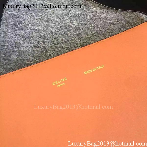 CELINE Twisted Cabas Bag C16211 Brown&Orange