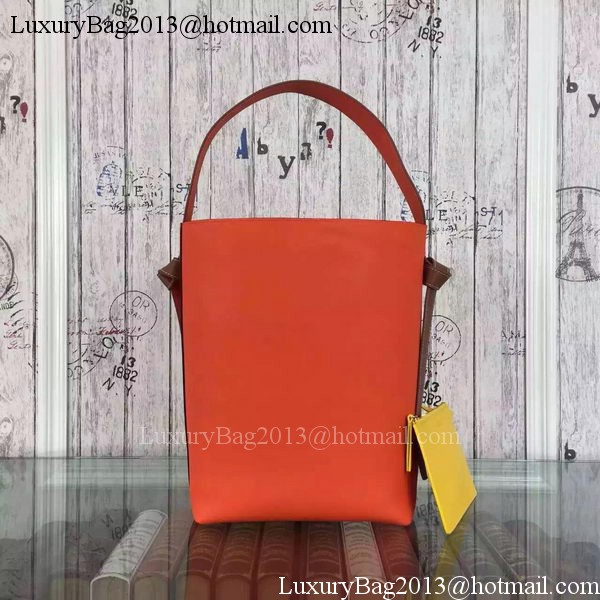 CELINE Twisted Cabas Bag C16211 Yellow&Orange