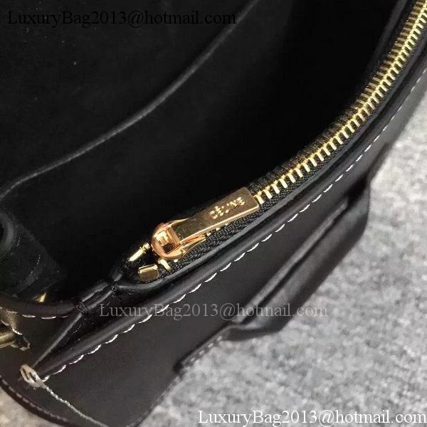 Celine TAB Trotteur Bag Calfskin Leather C77429 Black