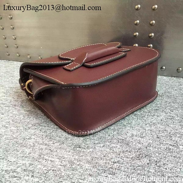 Celine TAB Trotteur Bag Calfskin Leather C77429 Burgundy