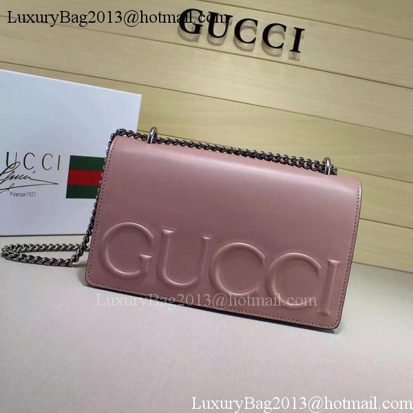 Gucci XL Calfskin Leather mini Bag 421850 Apricot