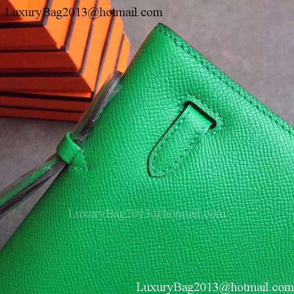 Hermes Kelly 31cm Clutch Original Leather KL31 Green