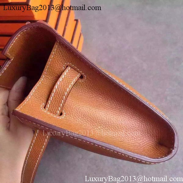 Hermes Kelly 31cm Clutch Original Leather KL31 Wheat