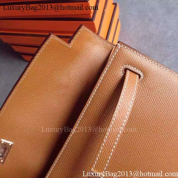 Hermes Kelly 31cm Clutch Original Leather KL31 Wheat