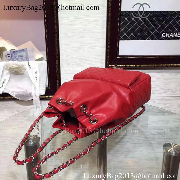 Chanel Backpack Original Sheepskin Leather A94417 Red