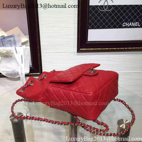 Chanel Backpack Original Sheepskin Leather A94417 Red