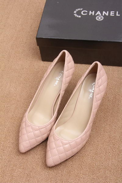 Chanel 60mm Pump Lambskin Leather CH1678 Pink