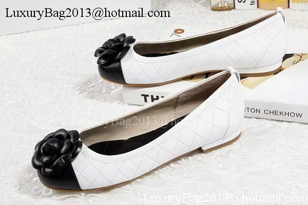 Chanel Ballerina Flat CH1670 White