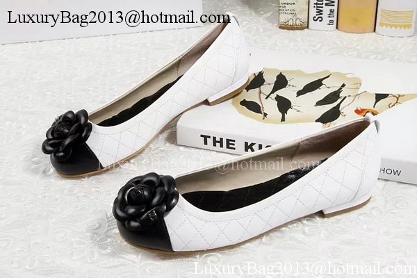 Chanel Ballerina Flat CH1670 White