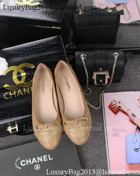 Chanel Ballerina Flat CH1705 Apricot