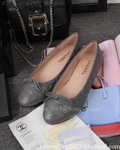 Chanel Ballerina Flat CH1705 Grey