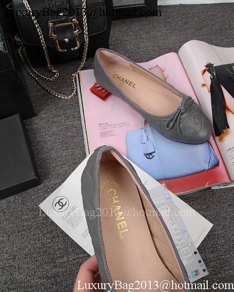 Chanel Ballerina Flat CH1705 Grey