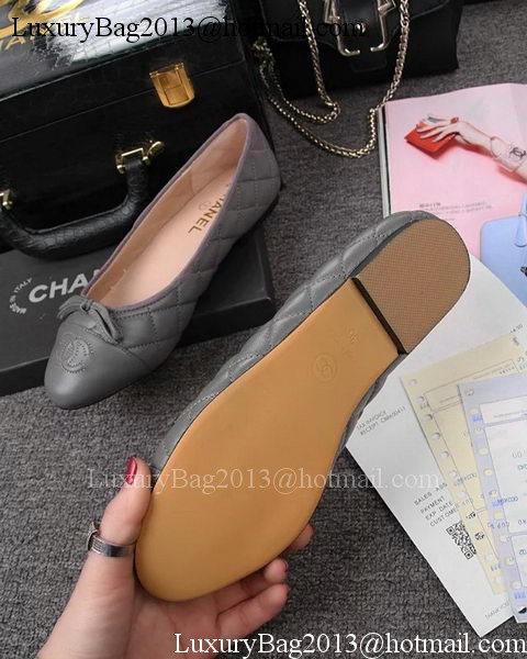 Chanel Ballerina Flat CH1705 Grey