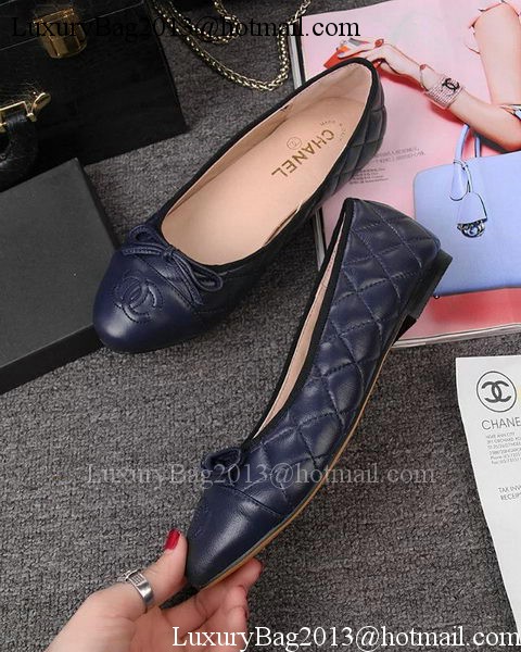 Chanel Ballerina Flat CH1705 Royal