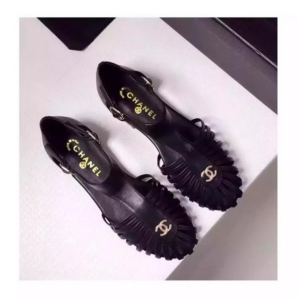 Chanel Sandals CH1716 Black
