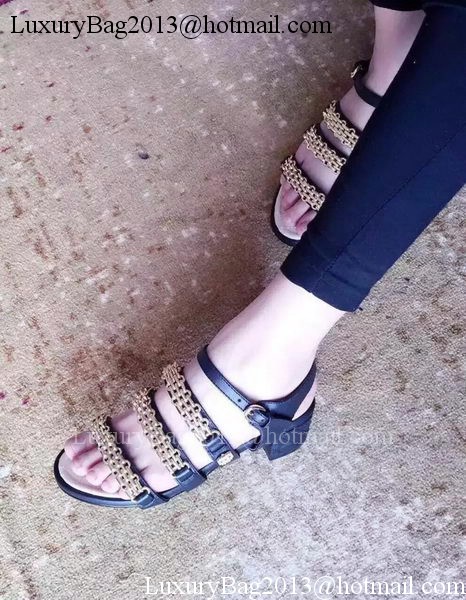 Chanel Sandals CH1719 Black