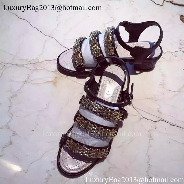 Chanel Sandals CH1719 Black