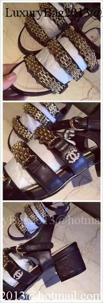 Chanel Sandals CH1719 Black