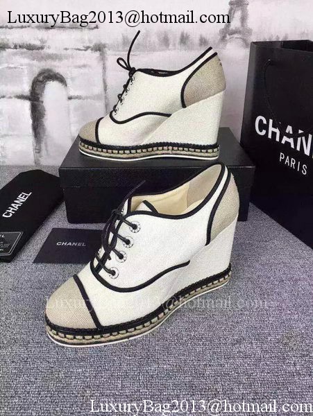 Chanel Wedges CH1694 Apricot