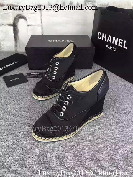 Chanel Wedges CH1694 Black